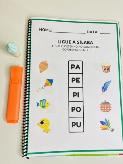 📘 Apostila Sílaba Simples – 62 Páginas de Atividades Lúdicas e Eficientes ✂️🧠 - Imagem 8