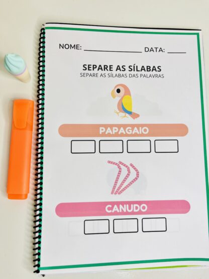 📘 Apostila Sílaba Simples – 62 Páginas de Atividades Lúdicas e Eficientes ✂️🧠 - Imagem 10