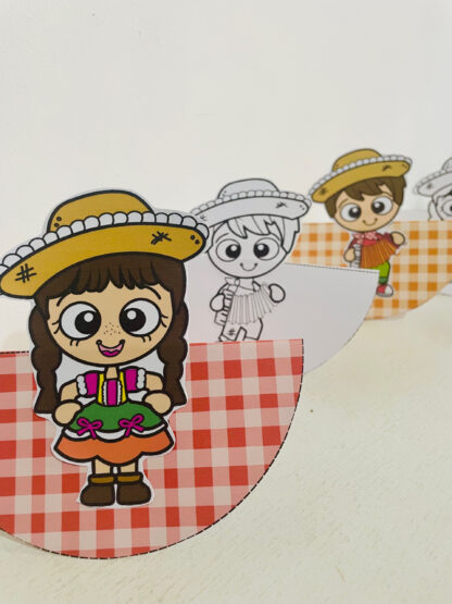 🎉 Kit Festa Junina Completo – Atividades, Painel e Lembrancinhas para Trabalhar a Cultura Popular 🌽💃 - Imagem 7