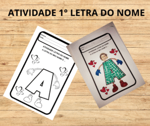 ATIVIDADE LETRA DO NOME
