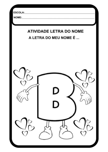 ATIVIDADE LETRA DO NOME - Imagem 3