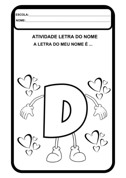 ATIVIDADE LETRA DO NOME - Imagem 5