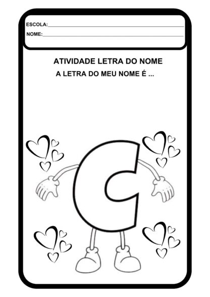 ATIVIDADE LETRA DO NOME - Imagem 4