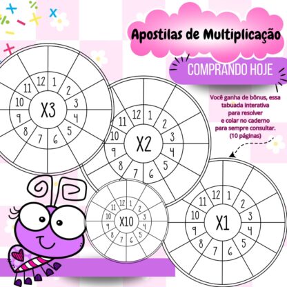 Pacote de Apostilas de Multiplicação - Imagem 5