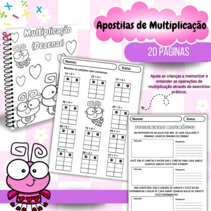 Pacote de Apostilas de Multiplicação - Imagem 3