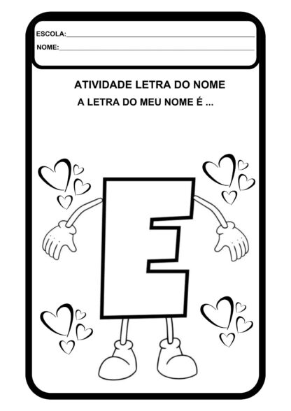 ATIVIDADE LETRA DO NOME - Imagem 6