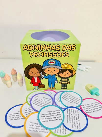 Caixa Adivinha das Profissões- Saise Educar - Imagem 2