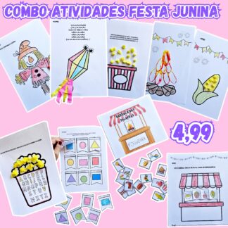Combo atividades festa junina