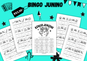BINGO JUNINO DE PALAVRAS
