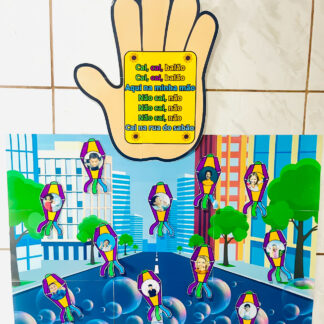 Painel junino Cai Cai Balão