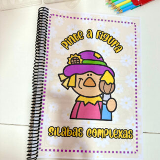 Pinte a figura- Sílabas complexas