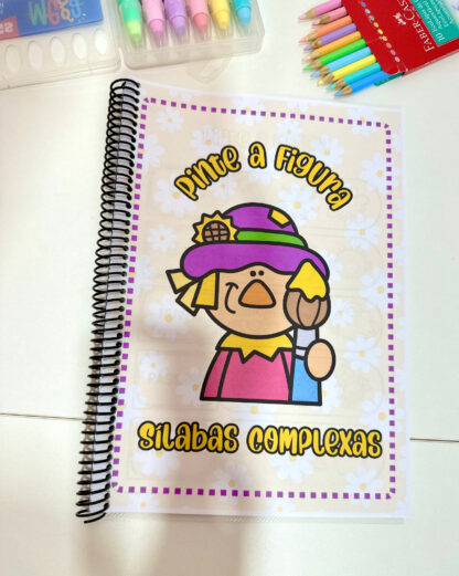 Pinte a figura- Sílabas complexas