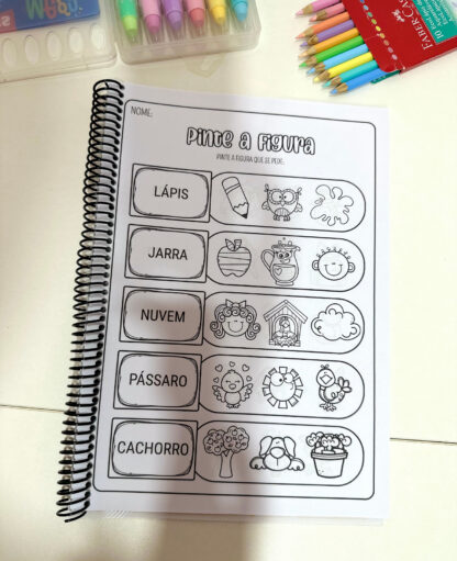 Pinte a figura- Sílabas complexas - Imagem 2