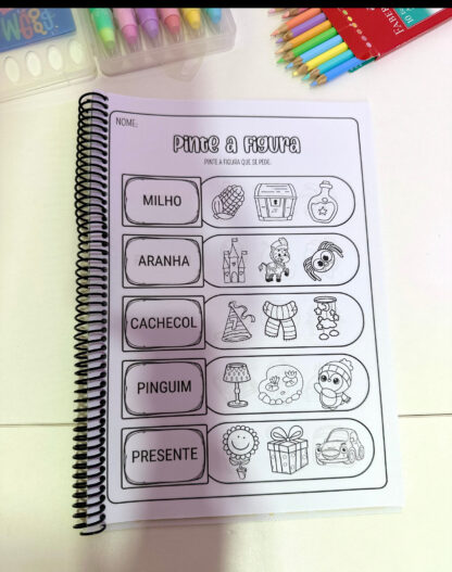 Pinte a figura- Sílabas complexas - Imagem 3
