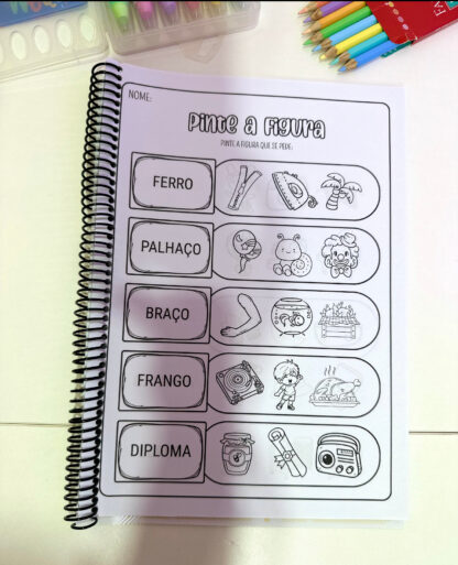 Pinte a figura- Sílabas complexas - Imagem 5