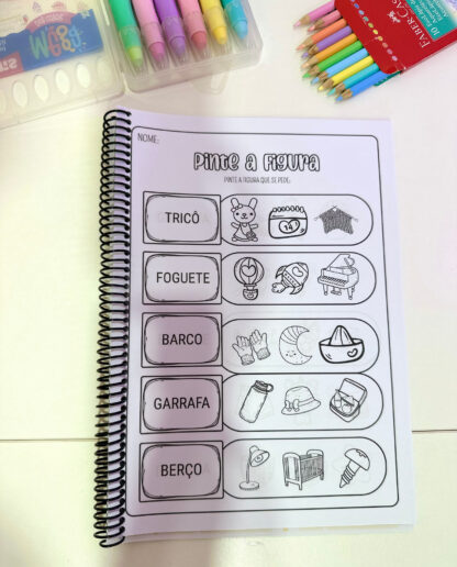 Pinte a figura- Sílabas complexas - Imagem 6