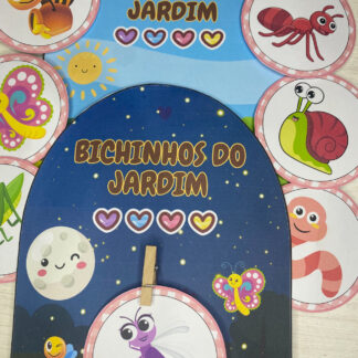 Luva Musical Bichinhos do Jardim