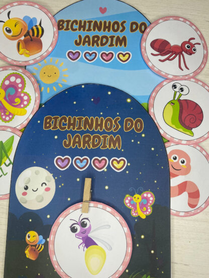 Luva Musical Bichinhos do Jardim