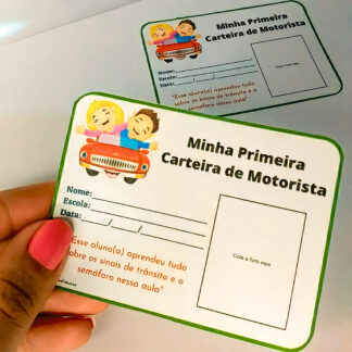 Carteira de motorista - Dia do trânsito 🚦