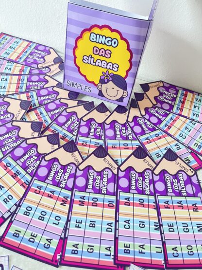BINGO DAS SÍLABAS SIMPLES - Imagem 3