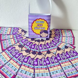 BINGO DAS SÍLABAS SIMPLES