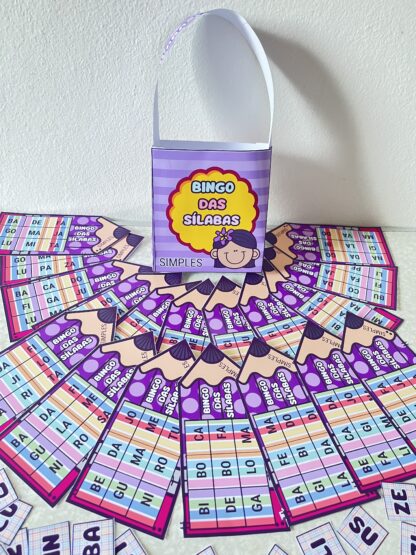BINGO DAS SÍLABAS SIMPLES