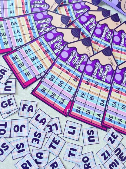 BINGO DAS SÍLABAS SIMPLES - Imagem 4