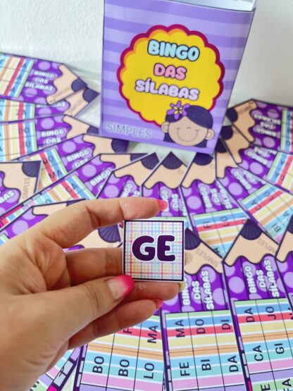 BINGO DAS SÍLABAS SIMPLES - Imagem 2