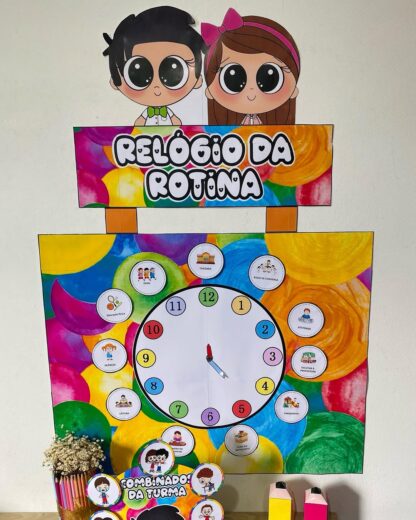 RELÓGIO DA ROTINA
