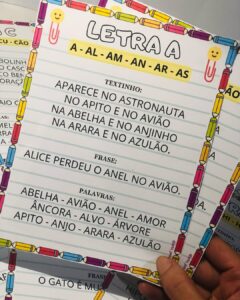 FICHAS DE LEITURA COMPLETAS DO A AO Z