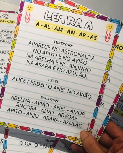 FICHAS DE LEITURA COMPLETAS DO A AO Z