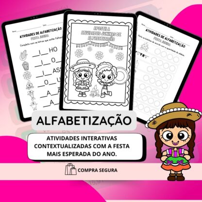 Combo Apostilas de atividades Juninas - Imagem 3