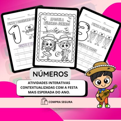 Combo Apostilas de atividades Juninas - Imagem 4