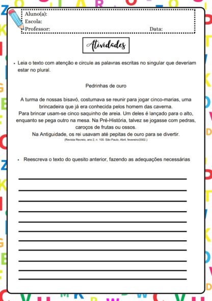 Apostila de Língua Portuguesa – 4º Ano - Imagem 3
