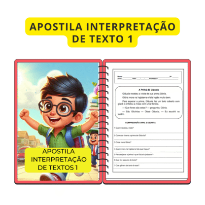 📘 Apostila Interpretação de Texto 1 – Anos Iniciais - Imagem 3