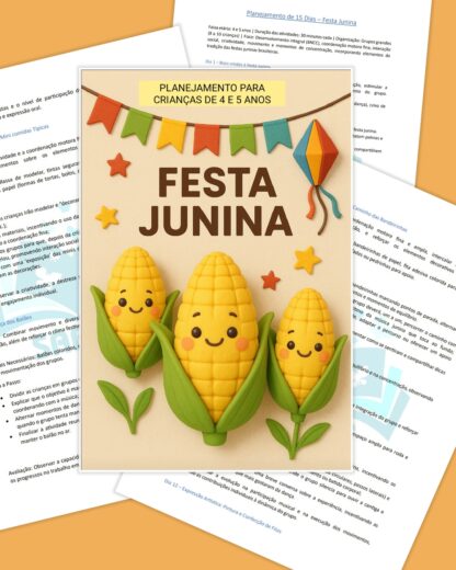 PLANEJAMENTO FESTA JUNINA - ATIVIDADES LÚDICAS PARA CRIANÇA DE 4 E 5 ANOS - Imagem 2