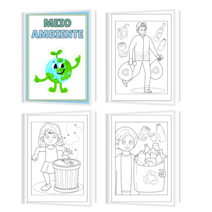 🌱 Atividades de Colorir – Meio Ambiente - Imagem 2