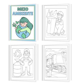 🌱 Atividades de Colorir – Meio Ambiente
