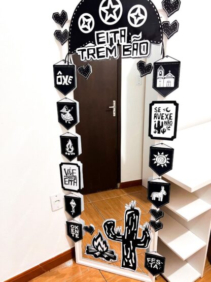 Espelho Junino Cordel - Imagem 2