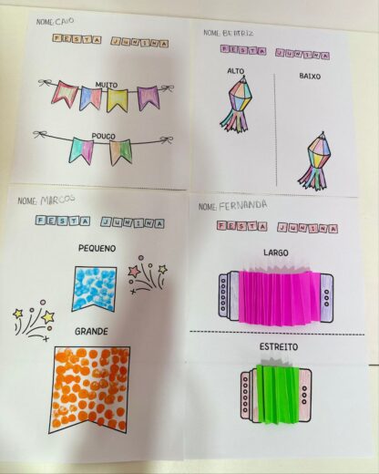 Atividades - Conceitos com o Tema Festa Junina - Imagem 5