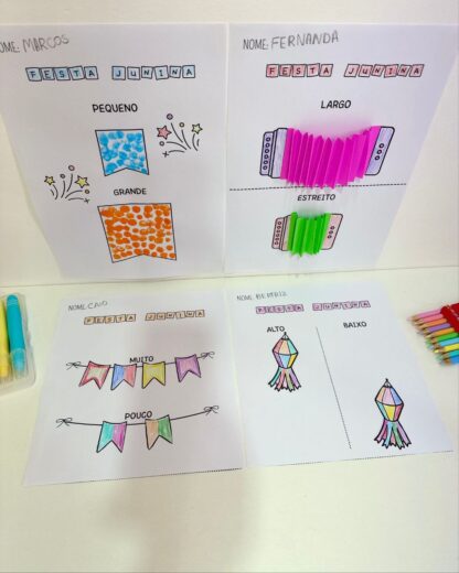 Atividades - Conceitos com o Tema Festa Junina - Imagem 6