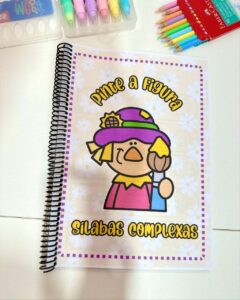 Apostila “Pinte a Figura – Sílabas Complexas”