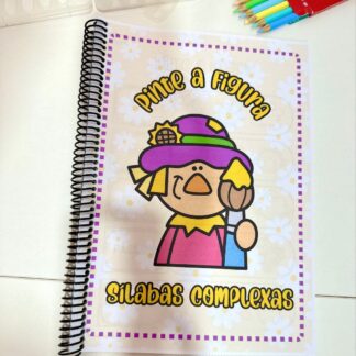 Apostila “Pinte a Figura – Sílabas Complexas”