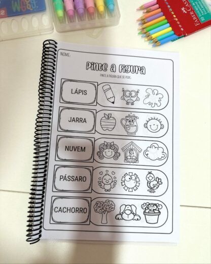 Apostila “Pinte a Figura – Sílabas Complexas” - Imagem 3