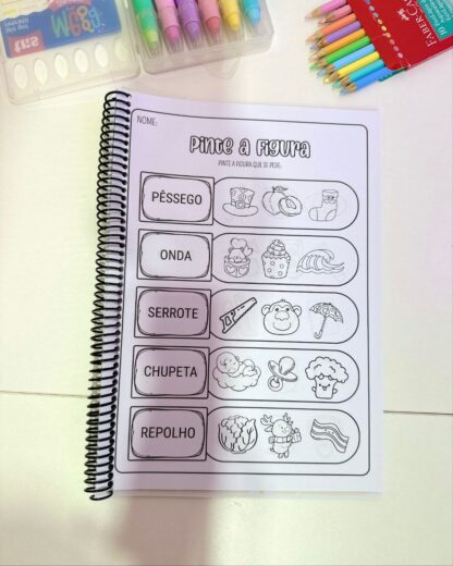 Apostila “Pinte a Figura – Sílabas Complexas” - Imagem 4