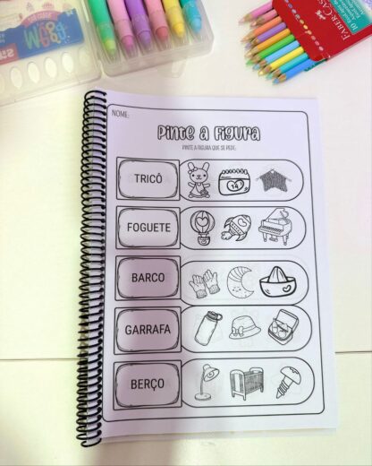 Apostila “Pinte a Figura – Sílabas Complexas” - Imagem 6