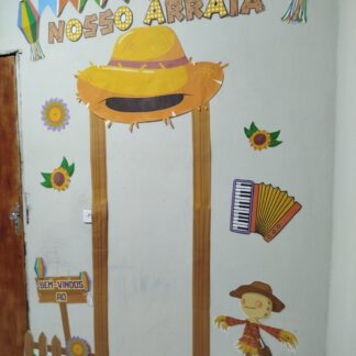 Painel junino: bem-vindos