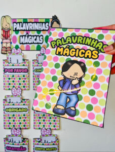 Painel interativo das palavrinhas mágicas