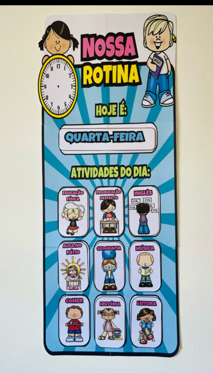 Painel nossa rotina