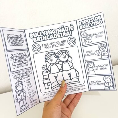 LAPBOOK BULLYING NÃO É BRINCADEIRA - Imagem 5